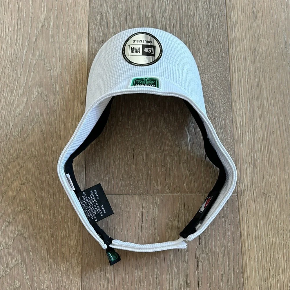 Austin FC New Era White Game Day Adjustable Visor